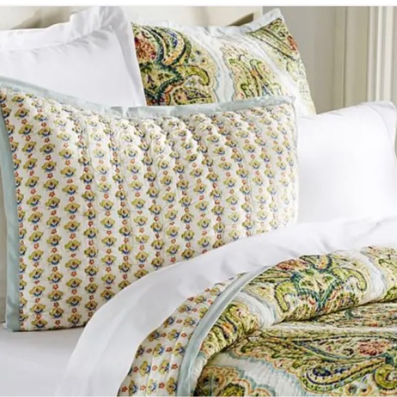 Pottery Barn Bedding Pottery Barn Quinn Paisley Floral Fullqueen